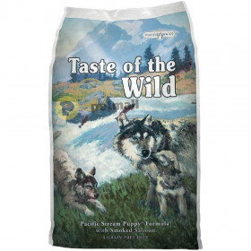 Храна за кучета Taste of the wild Pacific Stream Puppy с пушена сьомга